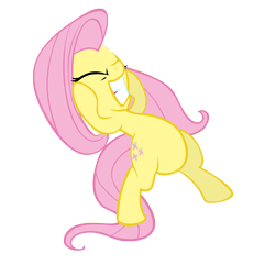 Size: 2103x2028 | Tagged: safe, artist:takua770, fluttershy, pegasus, pony, simple background, solo, transparent background, vector