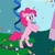 Size: 348x348 | Tagged: safe, screencap, pinkie pie, earth pony, pony, the ticket master, bipedal, great moments in animation, horses doing horse things, on hind legs, pinkie's gala fantasy song, solo, wat