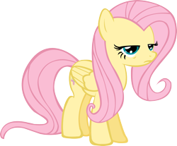 Size: 2225x1839 | Tagged: safe, artist:chisella1412, fluttershy, pegasus, pony, simple background, transparent background, vector