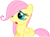 Size: 2183x1634 | Tagged: safe, artist:thexxlr8ter, fluttershy, pegasus, pony, simple background, transparent background, vector