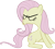 Size: 2000x1786 | Tagged: safe, artist:relaxingonthemoon, fluttershy, pegasus, pony, the return of harmony, boo hoo, discorded, simple background, solo, transparent background, vector