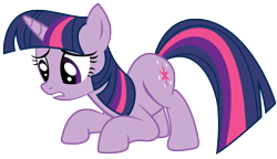 Size: 5000x2872 | Tagged: safe, artist:kooner-cz, derpibooru import, twilight sparkle, unicorn twilight, pony, unicorn, dragonshy, simple background, solo, transparent background, vector