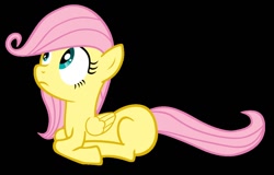 Size: 1118x714 | Tagged: safe, artist:emonroe7, fluttershy, pegasus, pony, black background, filly, foal, simple background, vector