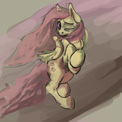 Size: 1280x1280 | Tagged: safe, artist:erijt, fluttershy, pegasus, pony, female, mare, pink mane, yellow coat