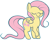 Size: 962x769 | Tagged: safe, artist:legalese, fluttershy, pegasus, pony, female, mare, pink mane, solo, yellow coat