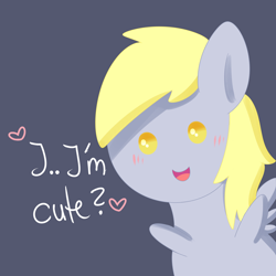 Size: 3500x3500 | Tagged: safe, artist:verminshy, derpy hooves, blob, cute, derpabetes, solo