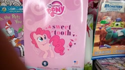 Size: 2592x1456 | Tagged: safe, pinkie pie, book, irl, merchandise, monsters university, photo, the cat in the hat