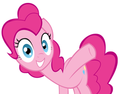 Size: 1651x1274 | Tagged: artist needed, safe, pinkie pie, earth pony, pony, simple background, solo, transparent background, vector