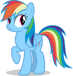 Size: 7000x7355 | Tagged: safe, artist:luckreza8, derpibooru import, rainbow dash, pegasus, pony, shadow play, .svg available, absurd resolution, female, mare, one hoof raised, raised hoof, simple background, solo, transparent background, vector