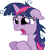 Size: 687x750 | Tagged: safe, derpibooru import, twilight sparkle, reaction image, simple background, solo, transparent background, twilight snapple, vector