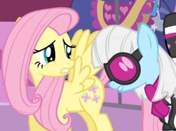 Size: 506x376 | Tagged: safe, screencap, fluttershy, photo finish, pegasus, pony, green isn't your color, dat butt, meme, out of context