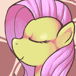 Size: 400x400 | Tagged: safe, artist:snaximation, fluttershy, pegasus, pony, bust, portrait, solo