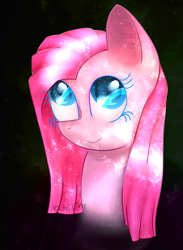 Size: 1171x1597 | Tagged: safe, artist:xcuteikinz, pinkie pie, earth pony, pony, female, mare, pink coat, pink mane, pinkamena diane pie, solo