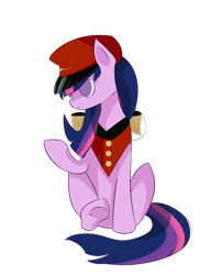 Size: 784x1019 | Tagged: safe, artist:fikakorv, derpibooru import, twilight sparkle, clothes, uniform