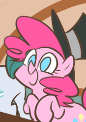 Size: 223x318 | Tagged: safe, artist:egophiliac, pinkie pie, earth pony, pony, cute, diapinkes, filly, hat, serious hat, solo, top hat