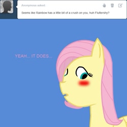 Size: 627x627 | Tagged: safe, fluttershy, pegasus, pony, female, mare, pink mane, ranma 1/2, yellow coat