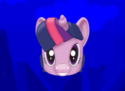 Size: 655x480 | Tagged: safe, derpibooru import, twilight sparkle, disembodied head, head, mario teaches typing 2, super mario bros., twimask