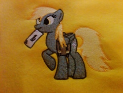 Size: 820x615 | Tagged: safe, artist:ethepony, derpy hooves, pony, craft, embroidery