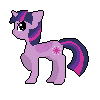 Size: 100x100 | Tagged: safe, artist:bubble-cookie, derpibooru import, twilight sparkle, twilight sparkle (alicorn), alicorn, pony, female, mare, pixel art, solo