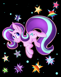 Size: 1080x1368 | Tagged: safe, artist:ashee, starlight glimmer, pony, unicorn, solo, stars