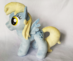 Size: 1024x851 | Tagged: safe, artist:xnightmelody, derpy hooves, pegasus, pony, female, irl, mare, photo, plushie, solo