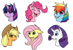 Size: 1024x696 | Tagged: safe, artist:sexytalkischeap, derpibooru import, applejack, fluttershy, pinkie pie, rainbow dash, rarity, twilight sparkle, earth pony, pegasus, pony, unicorn, mane six