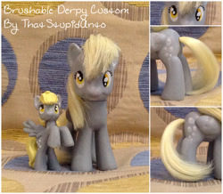 Size: 900x786 | Tagged: safe, artist:antych, derpy hooves, pegasus, pony, brushable, custom, female, mare, toy