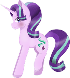 Size: 1024x1137 | Tagged: safe, artist:katherinevi, starlight glimmer, pony, unicorn, simple background, solo, transparent background