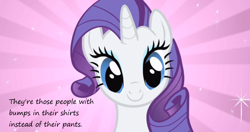 Size: 800x422 | Tagged: safe, rarity, pony, unicorn, female, horn, insane pony thread, mare, solo, white coat