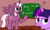 Size: 800x480 | Tagged: safe, artist:sdych, derpibooru import, cheerilee, twilight sparkle, alicorn, pony, 30 minute art challenge, alicornified, cheericorn, race swap