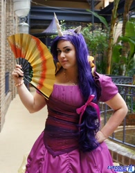 Size: 1599x2048 | Tagged: safe, artist:lo-botomy, rarity, human, clothes, cosplay, dress, gala dress, irl, irl human, photo, solo