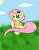 Size: 2975x3850 | Tagged: safe, artist:ptepix, fluttershy, pegasus, pony, female, mare, pink mane, solo, yellow coat