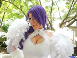 Size: 2048x1528 | Tagged: safe, artist:kalasnacks, artist:rose0fmay, rarity, human, cleavage, cosplay, female, irl, irl human, photo, solo