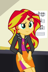 Size: 440x668 | Tagged: safe, edit, edited screencap, screencap, sunset shimmer, equestria girls, rainbow rocks, cropped, inverted mouth