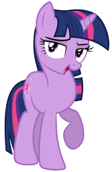 Size: 5556x8538 | Tagged: safe, artist:discorded, derpibooru import, part of a set, twilight sparkle, unicorn twilight, unicorn, games ponies play, absurd resolution, bedroom eyes, crystal empire cheer meme, simple background, solo, transparent background, vector