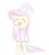 Size: 484x540 | Tagged: safe, artist:30clock, fluttershy, pegasus, pony, bipedal, clothes, pixiv, solo, yawn