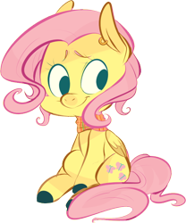 Size: 538x646 | Tagged: safe, artist:tweissie, fluttershy, pegasus, pony, simple background, solo, transparent background