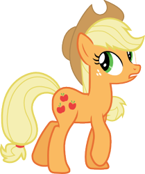 Size: 329x393 | Tagged: safe, applejack, earth pony, pony, simple background, svg, transparent background, vector