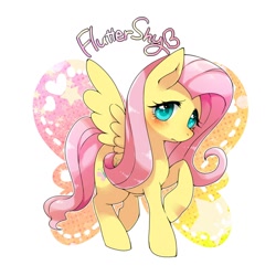 Size: 800x800 | Tagged: safe, artist:zakro, fluttershy, pegasus, pony, female, mare, pixiv, solo