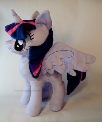 Size: 1002x1200 | Tagged: safe, artist:planetplush, derpibooru import, twilight sparkle, twilight sparkle (alicorn), alicorn, pony, female, irl, mare, photo, plushie, solo