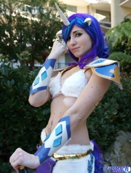 Size: 1558x2048 | Tagged: safe, artist:blakstarr, rarity, human, bellyring, cosplay, irl, irl human, photo, solo