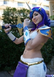 Size: 1424x2048 | Tagged: safe, artist:blakstarr, rarity, human, bellyring, cosplay, irl, irl human, photo, solo