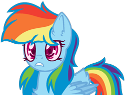 Size: 962x736 | Tagged: safe, artist:bezziie, derpibooru import, rainbow dash, pegasus, pony, base used, female, folded wings, mare, simple background, solo, transparent background