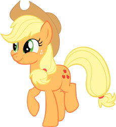 Size: 7240x7916 | Tagged: safe, artist:kyleevee, applejack, earth pony, pony, absurd resolution, cute, puffy cheeks, scrunchy face, simple background, solo, transparent background, vector