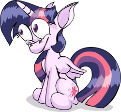 Size: 671x621 | Tagged: safe, artist:scrimpeh, derpibooru import, twilight sparkle, twilight sparkle (alicorn), alicorn, pony, female, mare