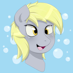 Size: 1280x1280 | Tagged: safe, artist:thebatfang, derpy hooves, pegasus, pony, female, mare, solo