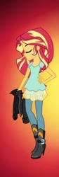 Size: 208x618 | Tagged: safe, screencap, sunset shimmer, equestria girls, friendship games, cropped