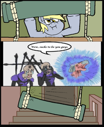 Size: 757x923 | Tagged: safe, derpy hooves, pegasus, pony, cultist, derpy alone, exploitable meme, female, mare, meme, tzeentch, warhammer (game), warhammer 40k