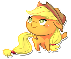 Size: 906x754 | Tagged: safe, artist:pepooni, applejack, earth pony, pony, solo