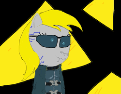 Size: 841x655 | Tagged: safe, derpy hooves, pegasus, pony, crossover, deus ex, female, mare, parody, solo